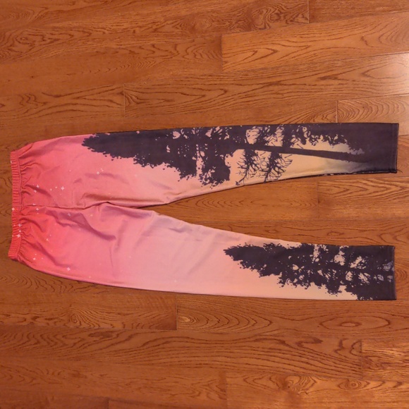 Small Never Worn Ombre Leggings - Picture 1 of 1